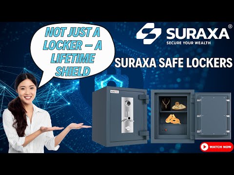 Suraxa FBR S 2621 SD Security Safe Locker – Fireproof & Burglary Resistant