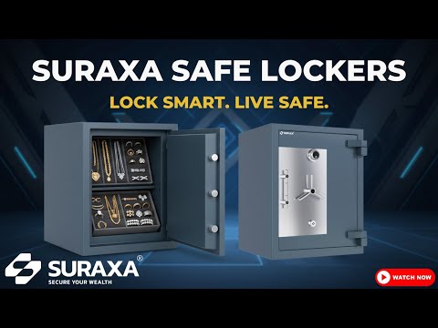 Suraxa FBR S 3024 SD Security Safe Locker – Fireproof & Burglary Resistant